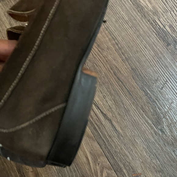 Brown Suede Horsebit Loafers - Picture 4 of 9